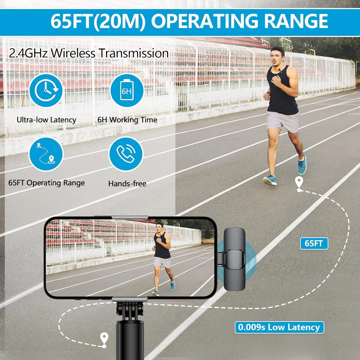 میکروفون USB-C بیسیم، بسته 2 عددی، میکروفون یقهای کوچک برای گوشی اندروید، ضبط و پخش زنده میکروفون USB-C بیسیم، بسته 2 عددی، میکروفون یقهای کوچک برای گوشی اندروید، ضبط و پخش زنده