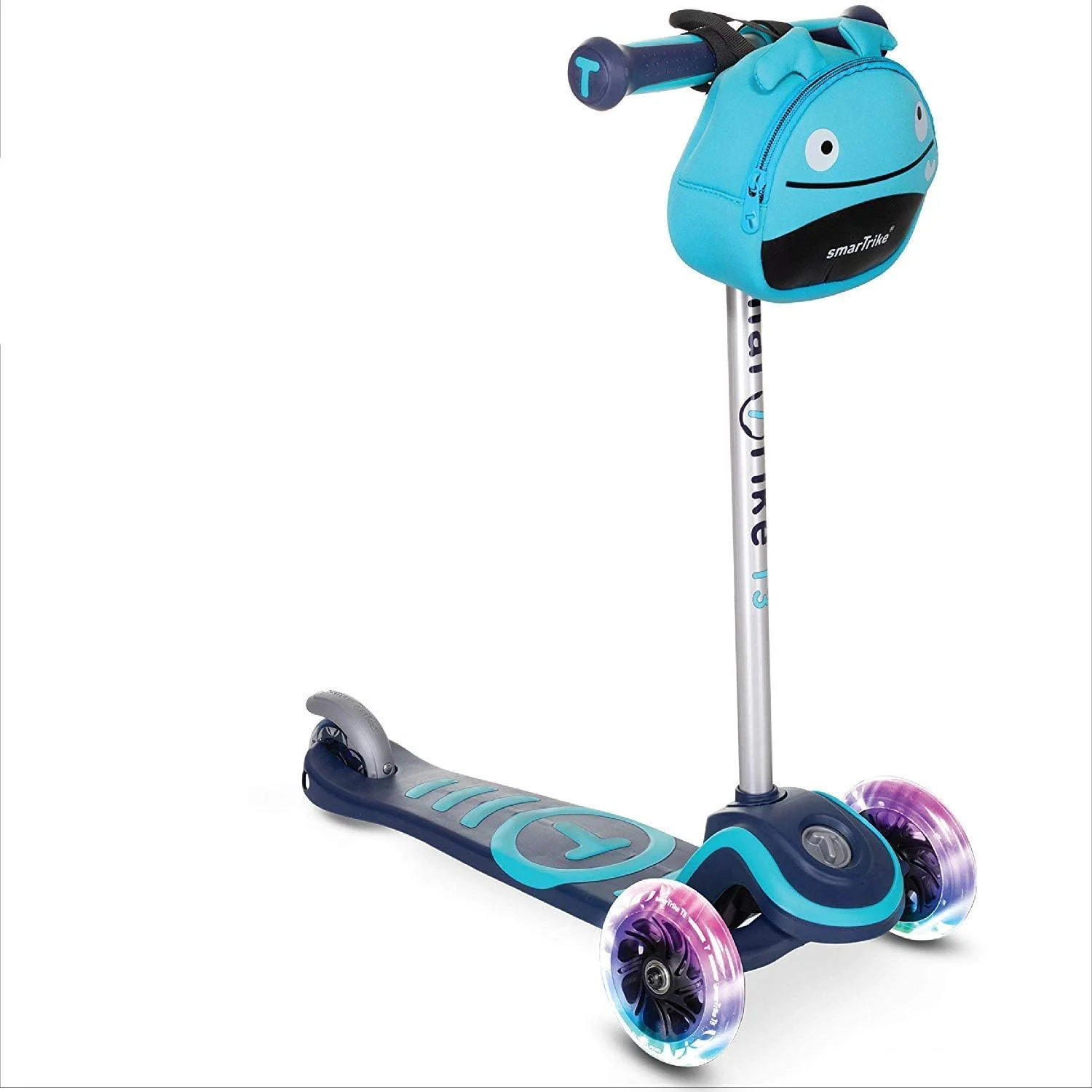 اسکوتر Smartriket T3 آبی، مشکی، اسکوتر T کودکان - 200-0801