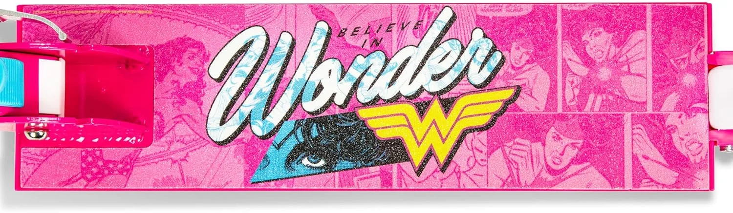 اسکوتر دو چرخ کودکانه اسپارتان مدل Wonder Woman مناسب کودکان 3، 4، 5 و 6 ساله، دارای فرمان قابل تنظیم، اسکوترهای تاشو، فناوری پیشرفته، افزایش کنترل و پایداری، صورتی 120 میلی متر SP-7047 اسکوتر دو چرخ کودکانه اسپارتان مدل Wonder Woman مناسب کودکان 3، 4، 5 و 6 ساله، دارای فرمان قابل تنظیم، اسکوترهای تاشو، فناوری پیشرفته، افزایش کنترل و پایداری، صورتی 120 میلی متر SP-7047