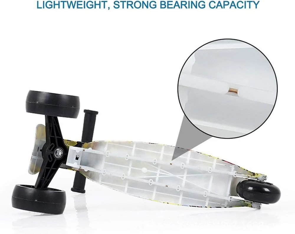 اسکوتر سه چرخ کودک ایندر با قابلیت تنظیم ارتفاع و چرخ های چراغ دار LED، مناسب 3 تا 6 سال (گرافیتی صورتی) اسکوتر سه چرخ کودک ایندر با قابلیت تنظیم ارتفاع و چرخ های چراغ دار LED، مناسب 3 تا 6 سال (گرافیتی صورتی)
