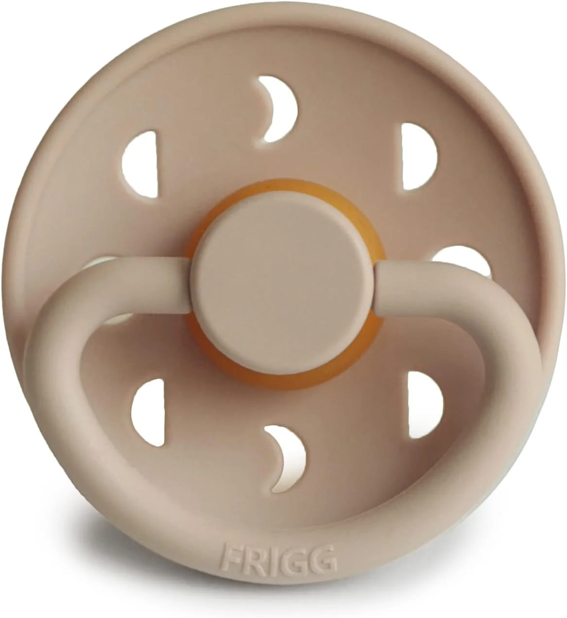 پستانک لاتکس ماه فاز FRIGG | بسته 1 عددی | پستانک | نوک گیلاسی متقارن | بدون BPA | ساخت دانمارک | سیستم Click-Lock | نوزاد | (0-6 ماه) کروسان - سایز 1 پستانک لاتکس ماه فاز FRIGG | بسته 1 عددی | پستانک | نوک گیلاسی متقارن | بدون BPA | ساخت دانمارک | سیستم Click-Lock | نوزاد | (0-6 ماه) کروسان - سایز 1