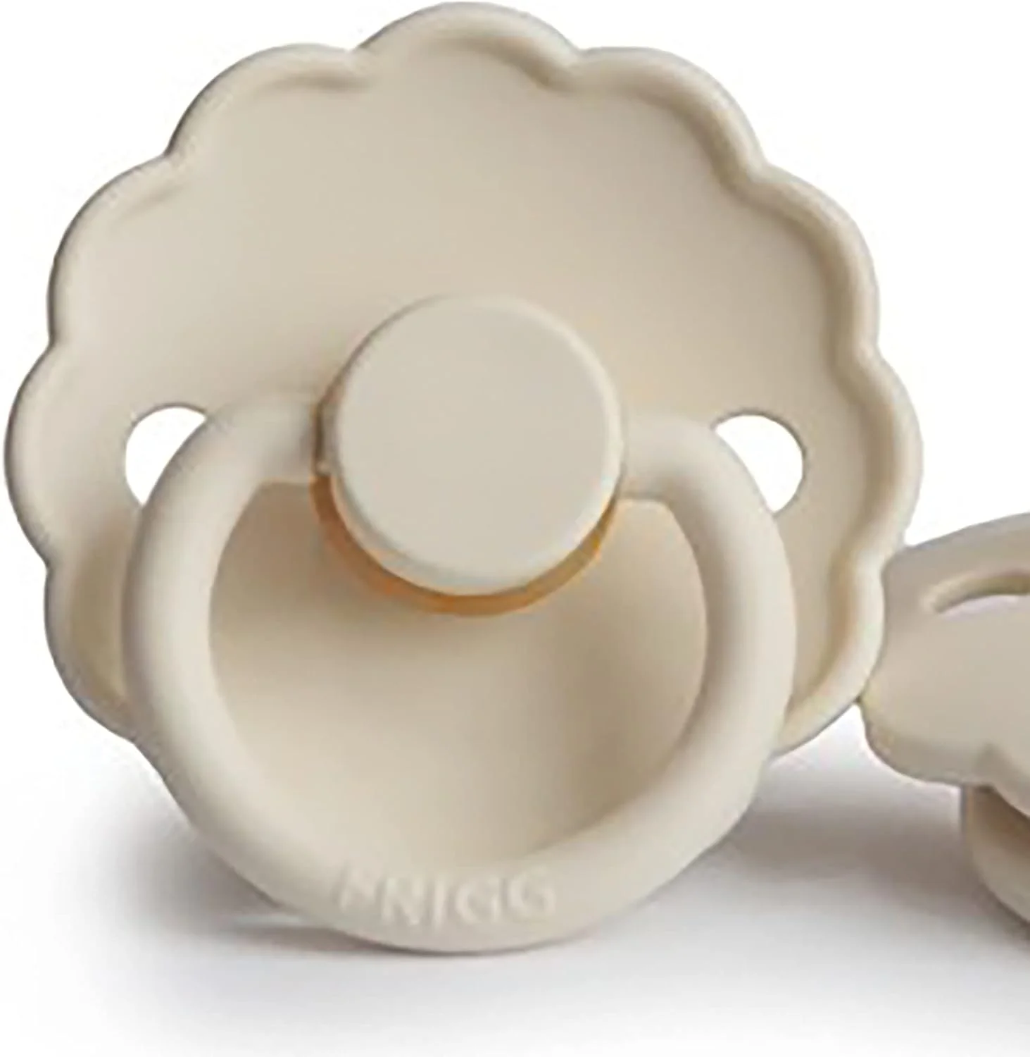پستانک ارتودنسی لاتکس کودک فریگ مدل Daisy، 0-6 ماه، تک عددی، کرم - سایز 1 پستانک ارتودنسی لاتکس کودک فریگ مدل Daisy، 0-6 ماه، تک عددی، کرم - سایز 1