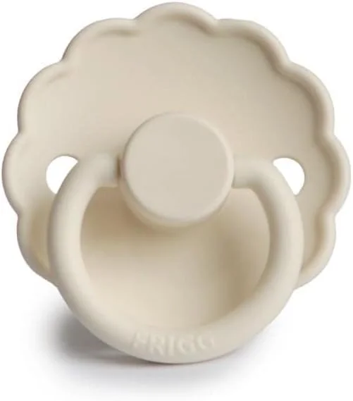 پستانک ارتودنسی لاتکس کودک فریگ مدل Daisy، 0-6 ماه، تک عددی، کرم - سایز 1 پستانک ارتودنسی لاتکس کودک فریگ مدل Daisy، 0-6 ماه، تک عددی، کرم - سایز 1