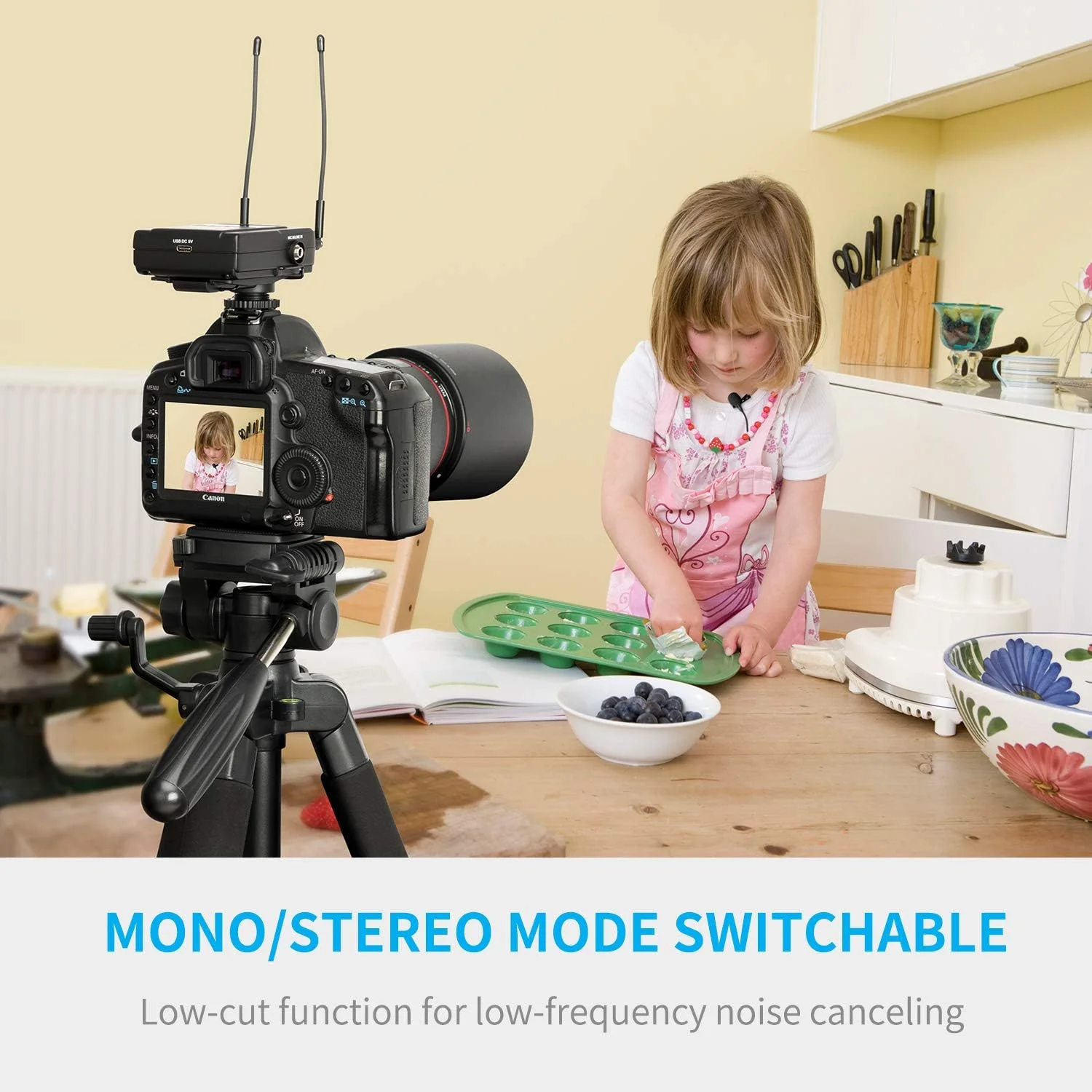 میکروفون یقه ای بی سیم سارامونیک (UWMIC9S) میکروفون یقه ای بی سیم سارامونیک (UWMIC9S)