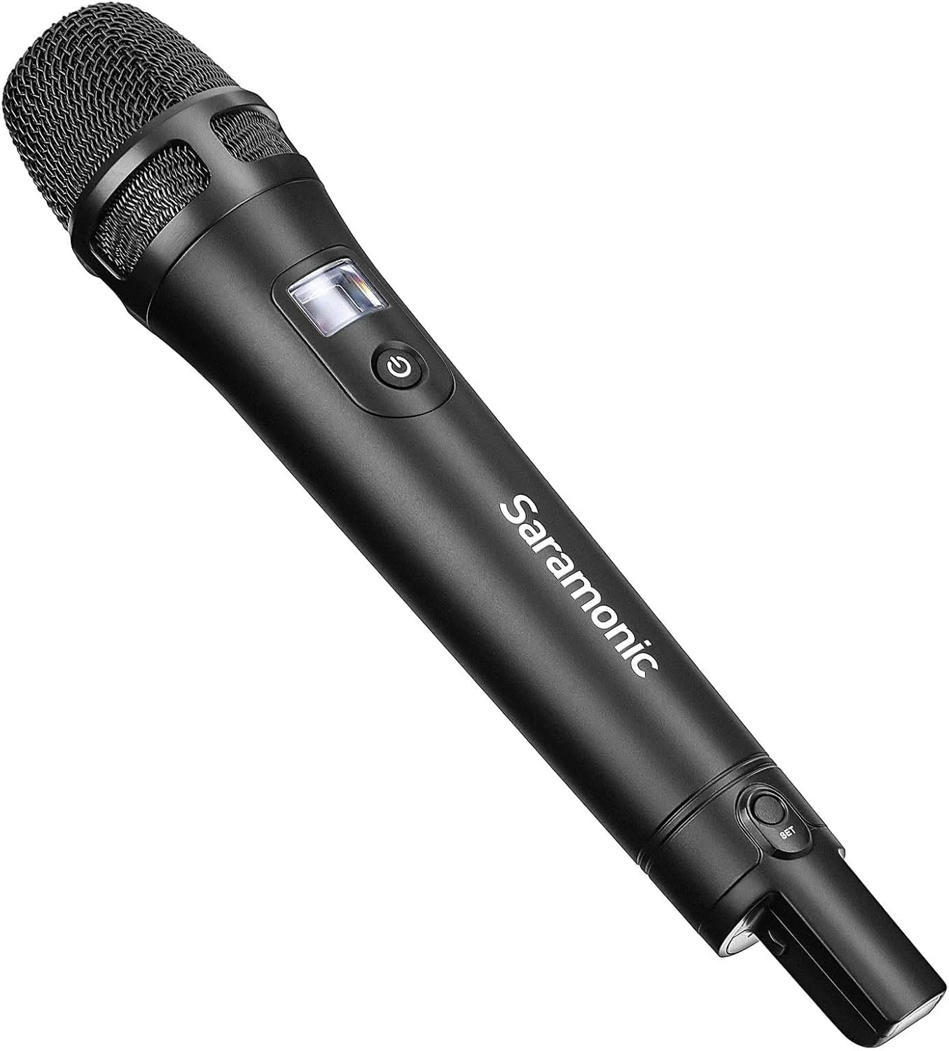 فرستنده میکروفون کاردیوئید دستی بی سیم UHF سارامونیک UwMic9S HU برای گیرنده های UwMic9S RX و RX-Mini (UWMIC9SHU)