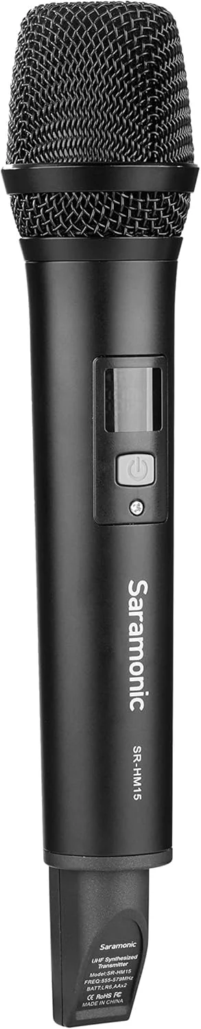 میکروفون دستی بی سیم UHF سارامونیک Uwmic15 Sr-HM15 (Sr-HM15) برای مصاحبه