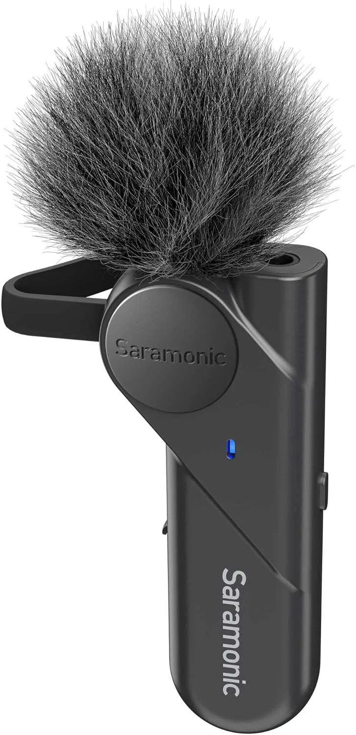 میکروفون بلوتوثی گیره ای بی سیم سارامونیک BTW با خروجی هدفون 3.5 میلی متری و حذف نویز برای کامپیوترها، تلفن های هوشمند، تبلت ها و موارد دیگر میکروفون بلوتوثی گیره ای بی سیم سارامونیک BTW با خروجی هدفون 3.5 میلی متری و حذف نویز برای کامپیوترها، تلفن های هوشمند، تبلت ها و موارد دیگر