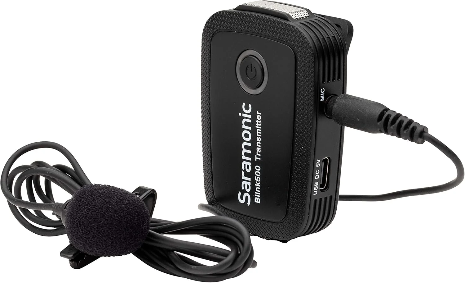 سیستم میکروفون بیسیم گیرهای فوقالعاده فشرده 2.4 گیگاهرتزی سارامونیک Blink 500 B5 با گیرنده USB-C دو کاناله بدون باتری و میکروفون یقهای برای تلفنهای هوشمند یا تبلتهای اندرویدی، کامپیوترها و موارد دیگر سیستم میکروفون بیسیم گیرهای فوقالعاده فشرده 2.4 گیگاهرتزی سارامونیک Blink 500 B5 با گیرنده USB-C دو کاناله بدون باتری و میکروفون یقهای برای تلفنهای هوشمند یا تبلتهای اندرویدی، کامپیوترها و موارد دیگر