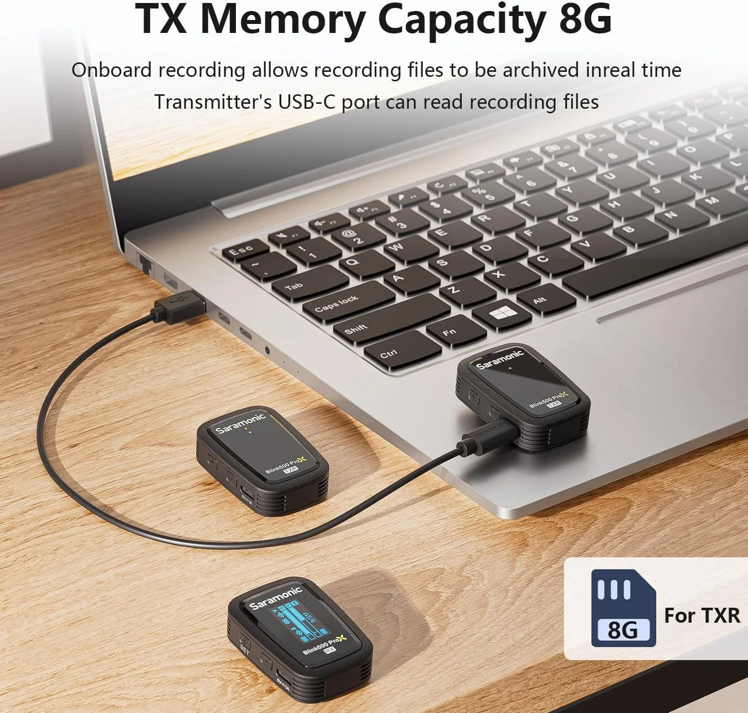 سیستم میکروفون بیسیم یقهای دو نفره سارامونیک Blink 500 ProX B2R با قابلیت ضبط داخلی و میکروفونهای یقهای سیستم میکروفون بیسیم یقهای دو نفره سارامونیک Blink 500 ProX B2R با قابلیت ضبط داخلی و میکروفونهای یقهای