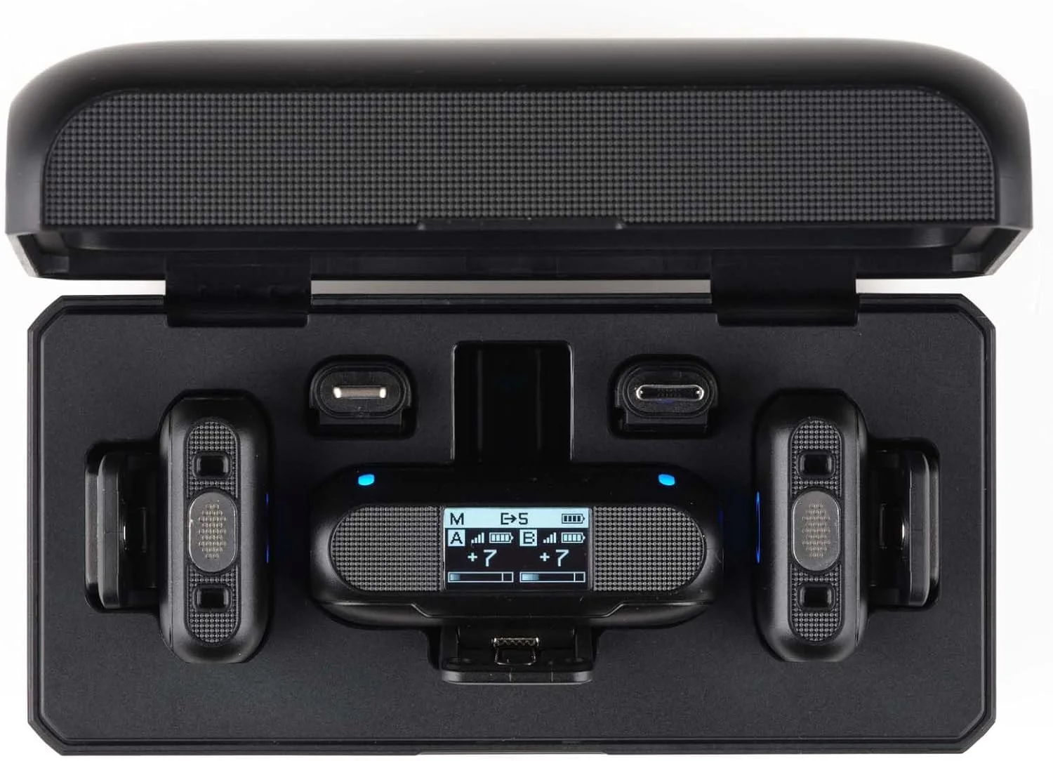 سیستم میکروفون بیسیم دیجیتال دو نفره سارامونیک Blink 500 B2+ Micro برای دوربینها، تلفنهای هوشمند و کامپیوترها سیستم میکروفون بیسیم دیجیتال دو نفره سارامونیک Blink 500 B2+ Micro برای دوربینها، تلفنهای هوشمند و کامپیوترها