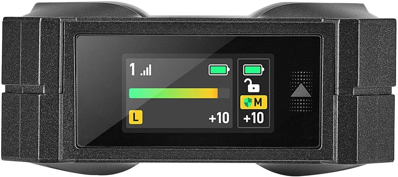 میکروفون های یقه ای بی سیم سارامونیک BlinkMe B2 برای دوربین، گوشی هوشمند، DSLR، کامپیوتر با قابلیت حذف نویز، برد 100 متر، باتری 8 ساعته، میکروفون یقه ای بی سیم برای استریم، کنفرانس ویدیویی و ضبط صدا میکروفون های یقه ای بی سیم سارامونیک BlinkMe B2 برای دوربین، گوشی هوشمند، DSLR، کامپیوتر با قابلیت حذف نویز، برد 100 متر، باتری 8 ساعته، میکروفون یقه ای بی سیم برای استریم، کنفرانس ویدیویی و ضبط صدا