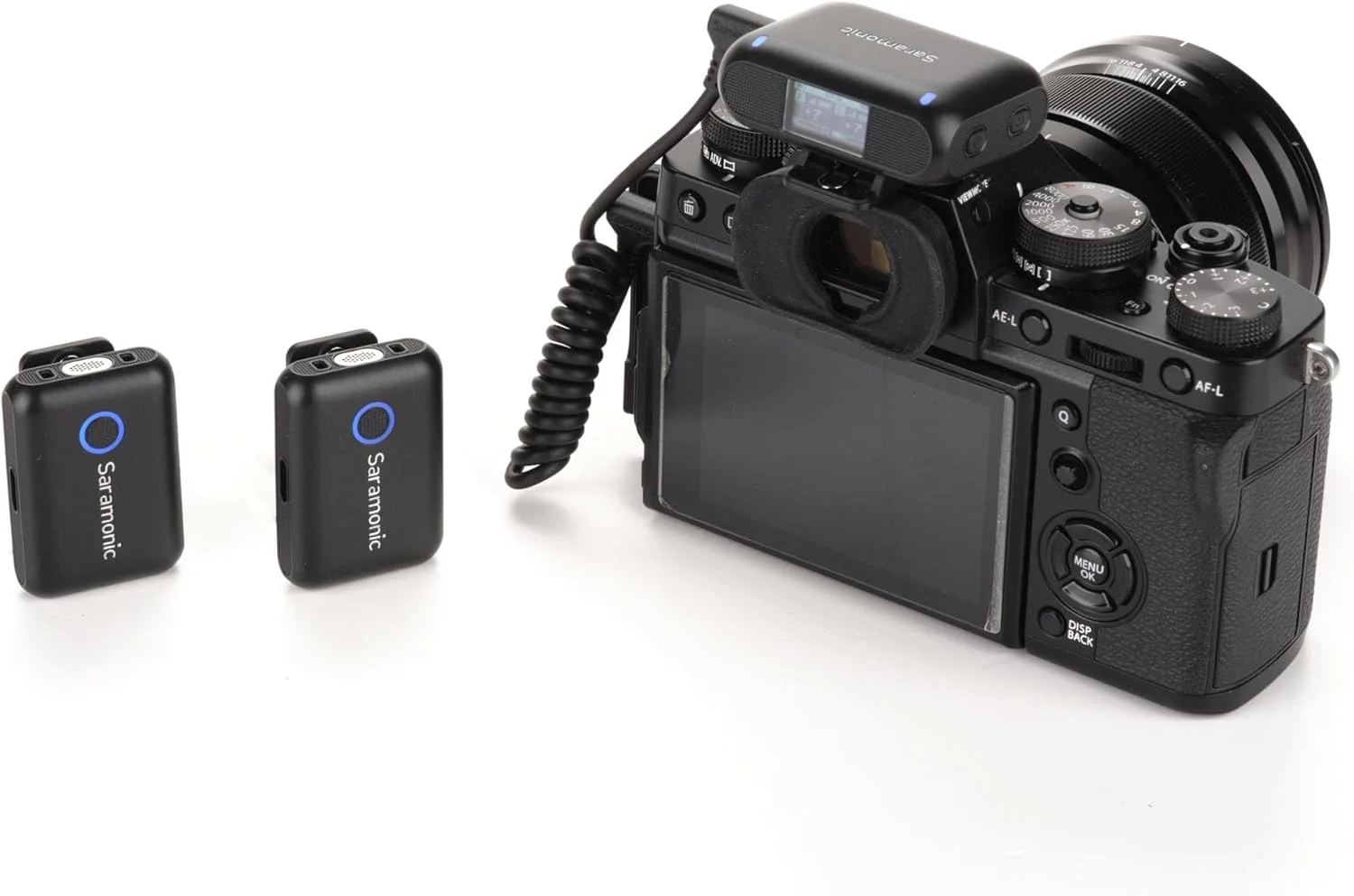 سیستم میکروفون بیسیم دیجیتال دو نفره سارامونیک Blink 500 B2+ Micro برای دوربینها، تلفنهای هوشمند و کامپیوترها سیستم میکروفون بیسیم دیجیتال دو نفره سارامونیک Blink 500 B2+ Micro برای دوربینها، تلفنهای هوشمند و کامپیوترها