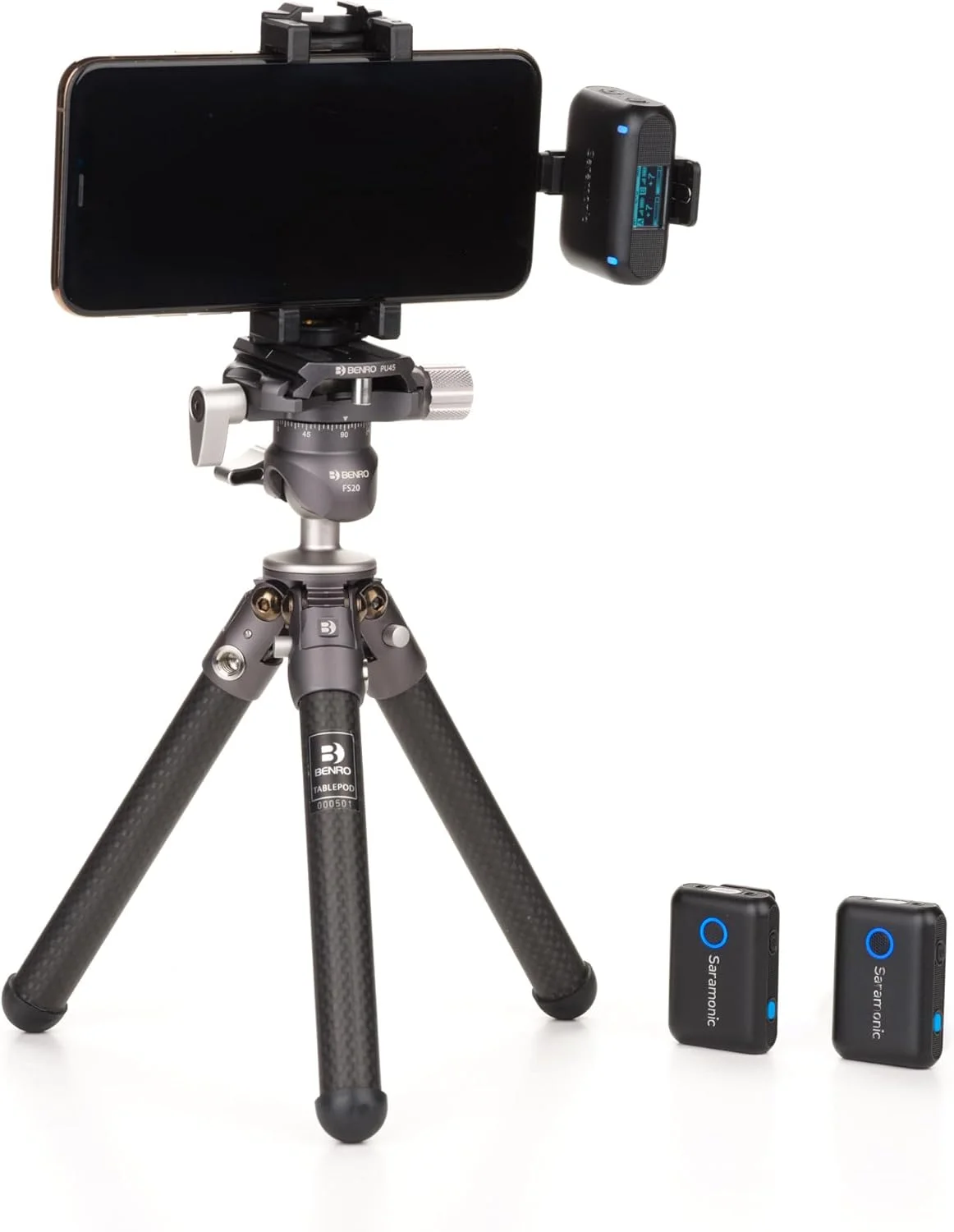 سیستم میکروفون بیسیم دیجیتال دو نفره سارامونیک Blink 500 B2+ Micro برای دوربینها، تلفنهای هوشمند و کامپیوترها سیستم میکروفون بیسیم دیجیتال دو نفره سارامونیک Blink 500 B2+ Micro برای دوربینها، تلفنهای هوشمند و کامپیوترها