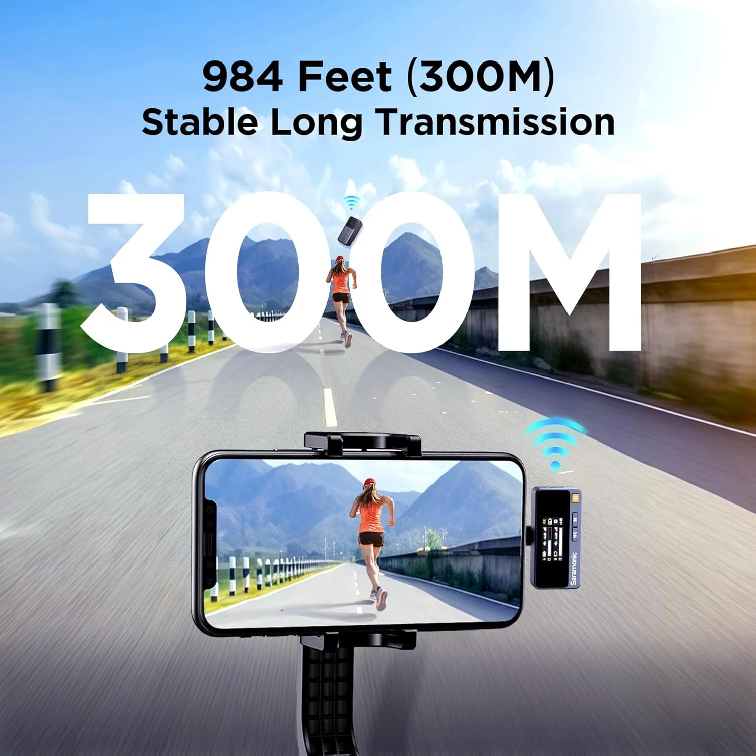 میکروفون یقه ای بی سیم سارامونیک ایر برای آیفون و اندروید (2TX + USB-C RX + جعبه شارژ)، حذف نویز، 300 متر، میکروفون مینی برای تیک تاک، یوتیوب، پخش زنده، مصاحبه، پادکست، ولاگ میکروفون یقه ای بی سیم سارامونیک ایر برای آیفون و اندروید (2TX + USB-C RX + جعبه شارژ)، حذف نویز، 300 متر، میکروفون مینی برای تیک تاک، یوتیوب، پخش زنده، مصاحبه، پادکست، ولاگ