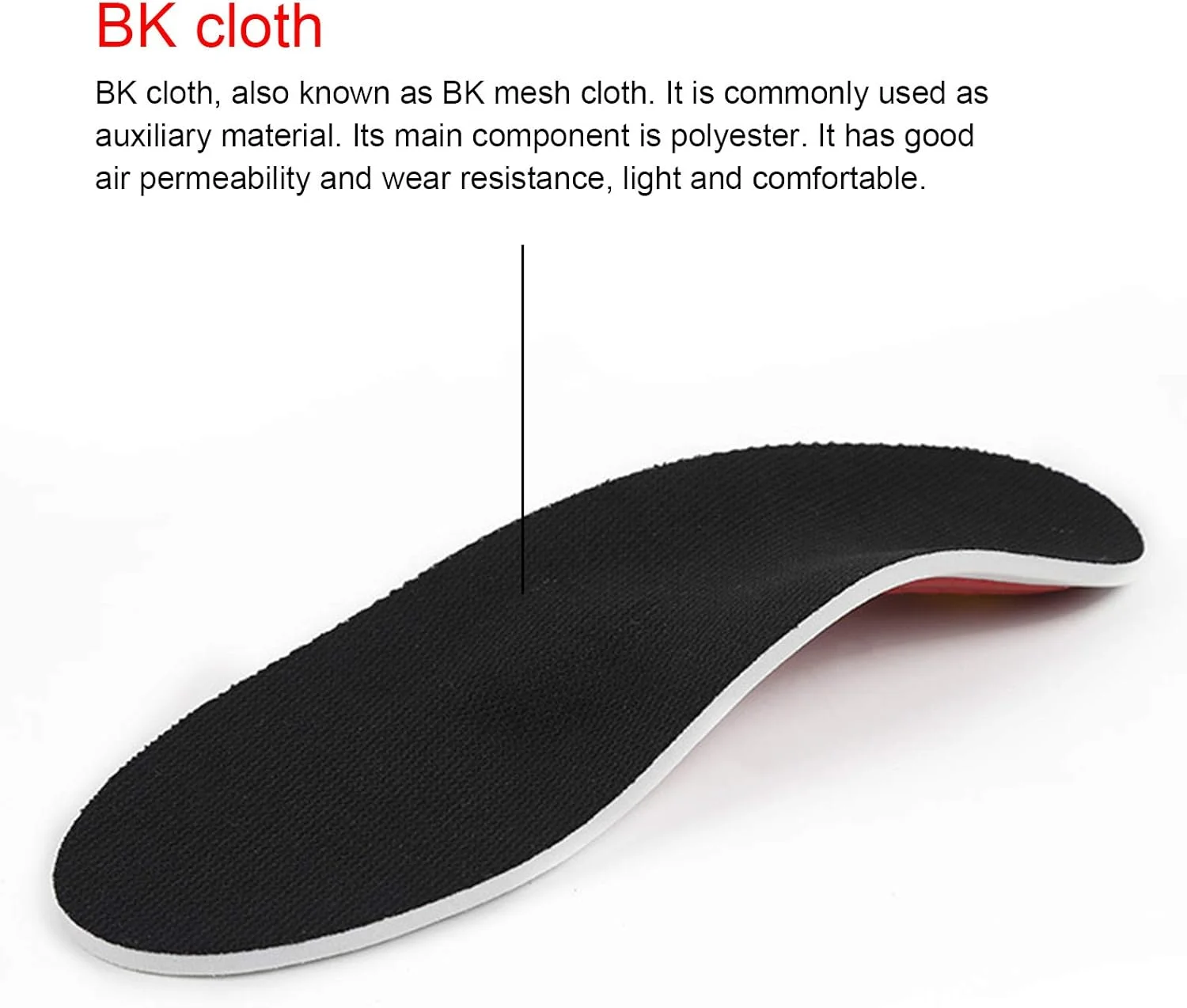 کفی طبی اورتوتیک EVA Hingers - کفی تنفسی کشسان برای دویدن - پد زیره کفش مردانه و زنانه