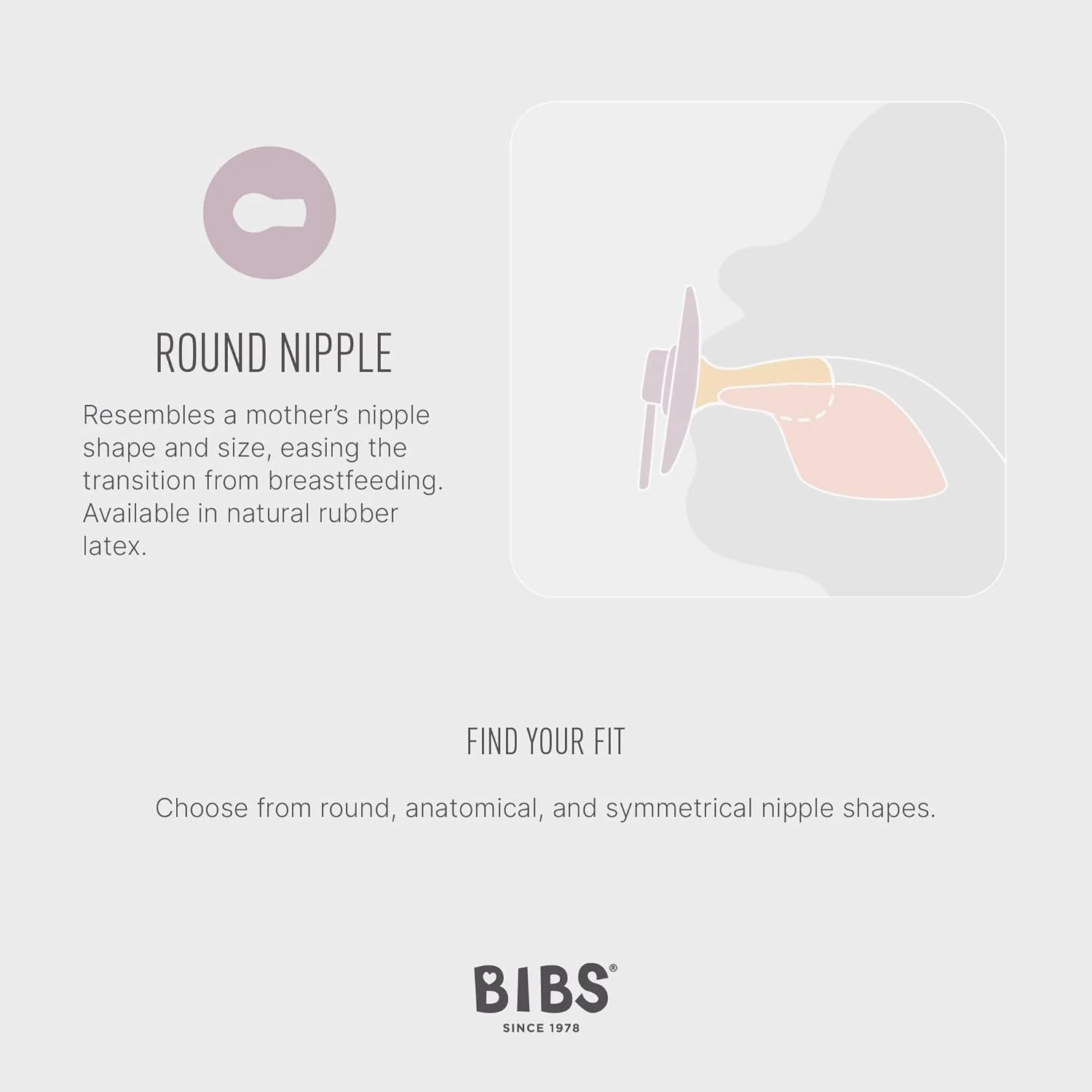 پستانک شب‌تاب Bibs Colour، بسته‌ی 2 عددی، پستانک بدون BPA، سرگرد از جنس لاتکس طبیعی، سایز 2 مناسب 6 تا 18 ماه، رنگ‌های آبی و سرمه‌ای شب/آبی روشن شب، (بسته‌ی 2 عددی)