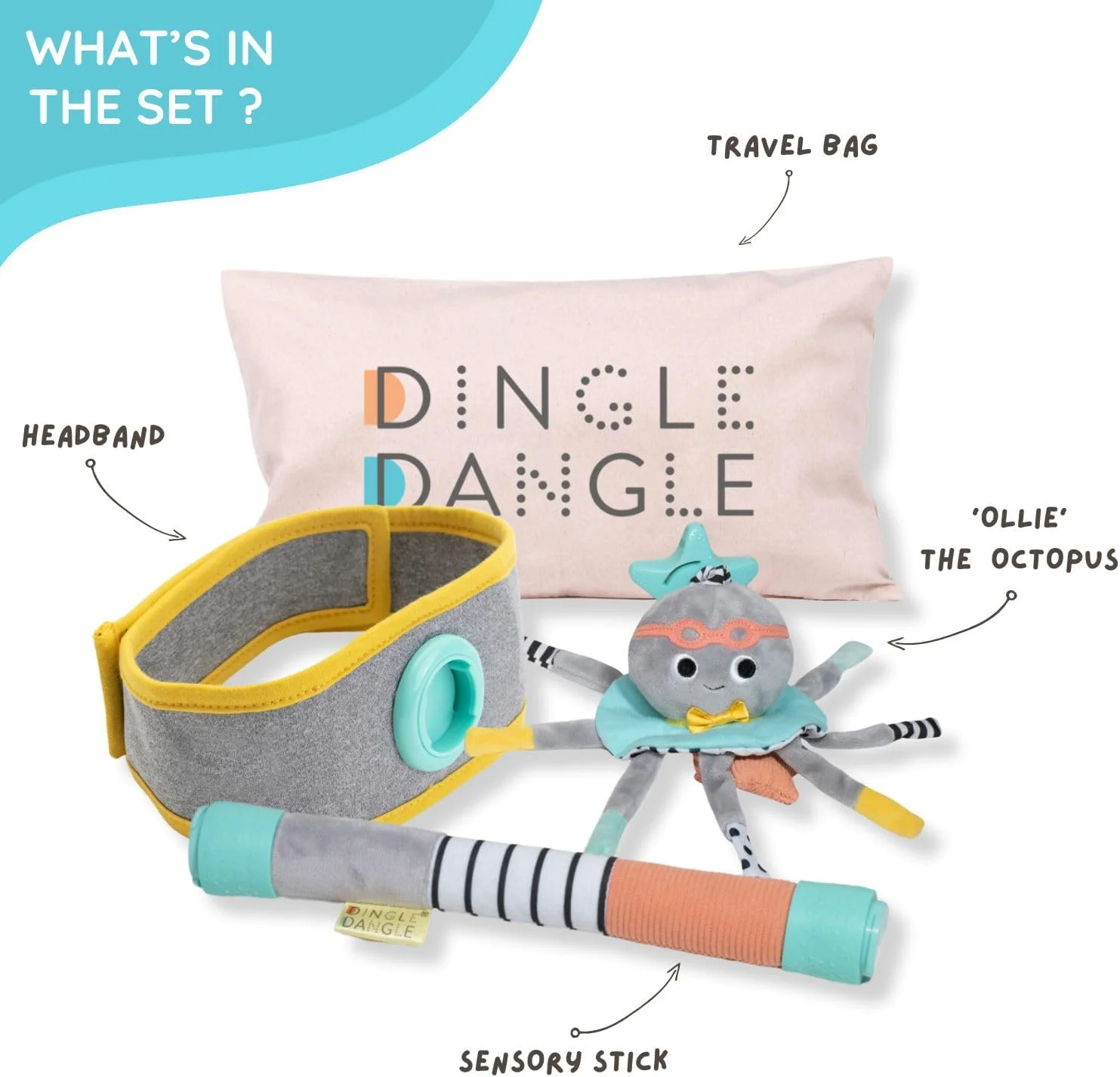 دینگِل دَنگِل - وسیله سرگرم کننده برای تعویض پوشک - هدبند کمک کننده تعویض پوشک، موبایل نوزاد و جغجغه حسی. ملزومات ضروری نوزاد - هدیه عالی برای سیسمونی یا جشن نوزاد - معرفی شده در Shark Tank دینگِل دَنگِل - وسیله سرگرم کننده برای تعویض پوشک - هدبند کمک کننده تعویض پوشک، موبایل نوزاد و جغجغه حسی. ملزومات ضروری نوزاد - هدیه عالی برای سیسمونی یا جشن نوزاد - معرفی شده در Shark Tank