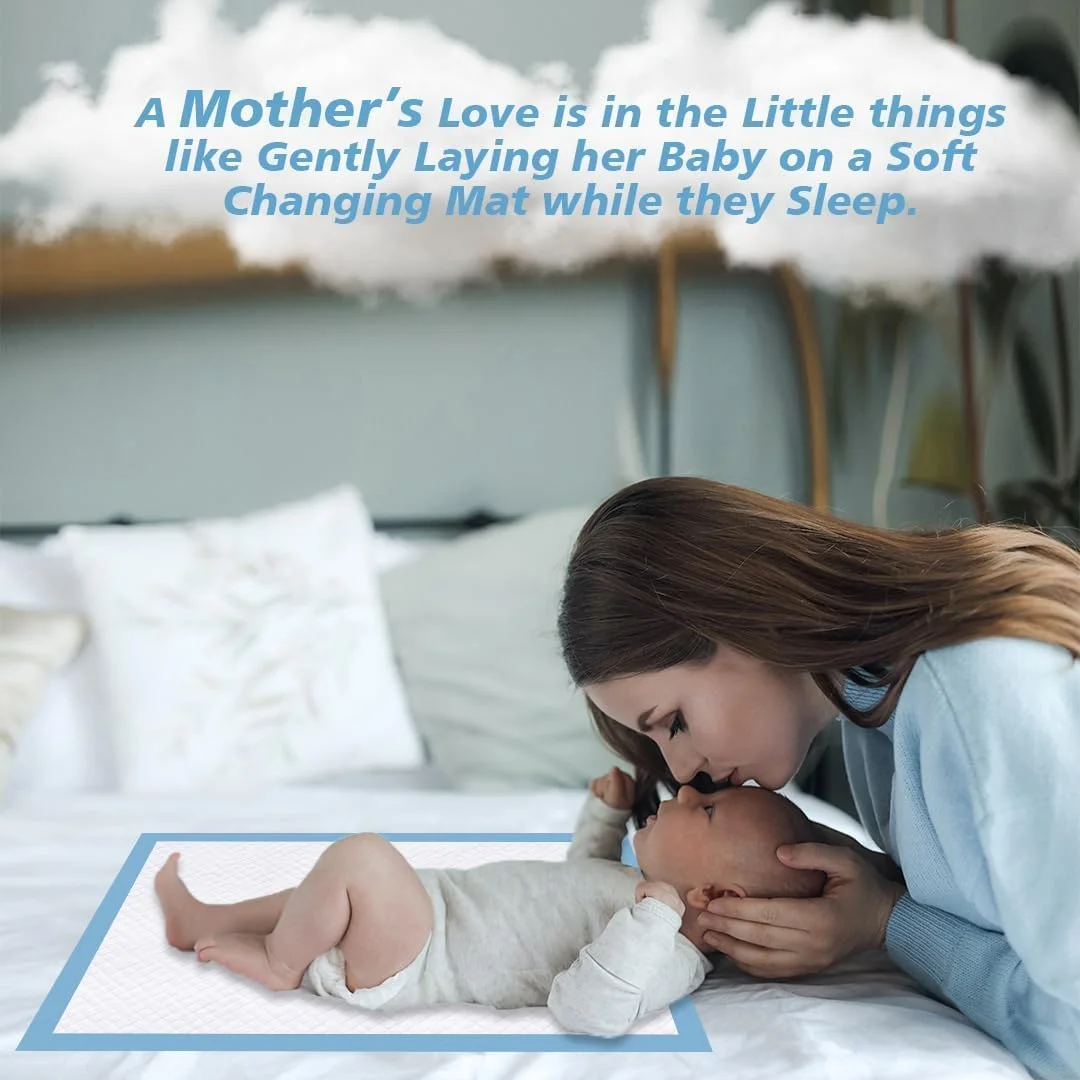 زیرانداز تعویض پوشک یکبار مصرف کودک به همراه گرم کن شیشه شیر - بسته 240 عددی ضد آب، پدهای پوشک فوق العاده نرم (60x45 سانتی متر) + گرم کن برقی سریع شیر با گرمایش دوگانه و درب شیشه ای ایده آل برای نوزادان، مسافرت و خانه