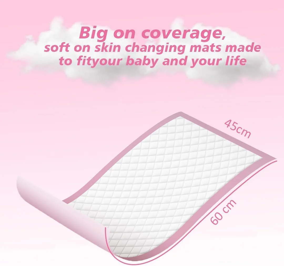 زیرانداز تعویض پوشک یکبار مصرف کودک به همراه گرم کننده شیشه شیر - بسته 240 عددی ضد آب، پدهای فوق العاده نرم (60x45 سانتی متر) + گرم کننده سریع شیر برقی با گرمایش دوگانه و درب شیشه ای ایده آل برای نوزادان، مسافرت و خانه.