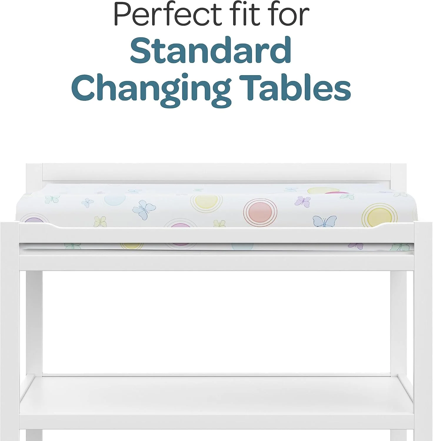 پد تعویض پوشک ضد آب فوم دار و کانتور شده برند مون برای نوزاد/کودک، راحت و تمیز شونده آسان، مناسب برای همه میزهای تعویض استاندارد/روی دراور، نوزاد یونیسکس - فیل ها با بادکنک پد تعویض پوشک ضد آب فوم دار و کانتور شده برند مون برای نوزاد/کودک، راحت و تمیز شونده آسان، مناسب برای همه میزهای تعویض استاندارد/روی دراور، نوزاد یونیسکس - فیل ها با بادکنک