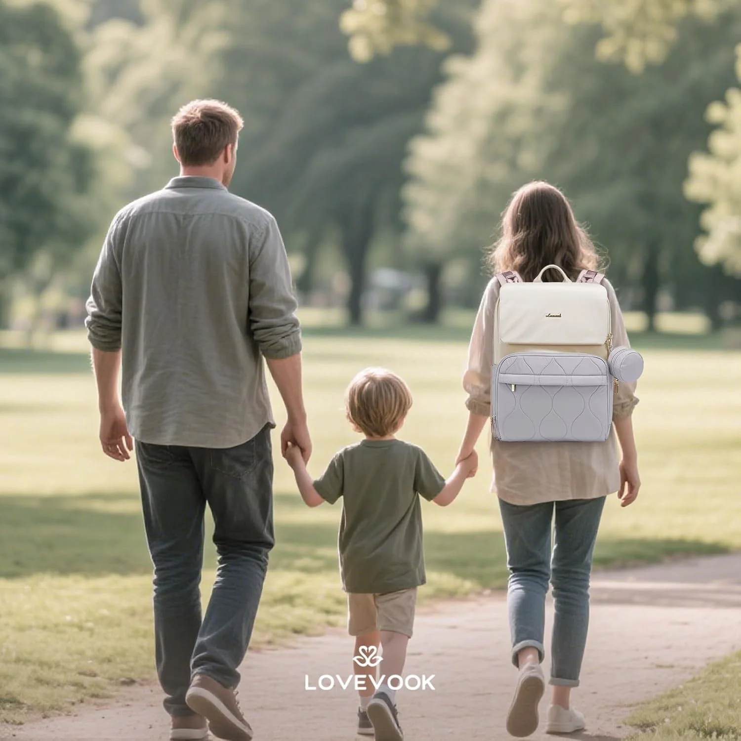کیف لوازم کودک کوله پشتی LOVEVOOK، کیف مسافرتی کودک برای دختران و پسران، کیف لوازم کودک ضد آب با زیرانداز تعویض کیف لوازم کودک کوله پشتی LOVEVOOK، کیف مسافرتی کودک برای دختران و پسران، کیف لوازم کودک ضد آب با زیرانداز تعویض