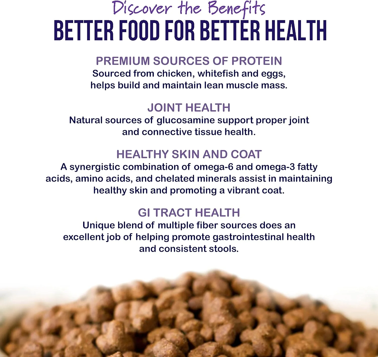 بهترین نژاد غذای خشک گربه بدون غلات ساخت آمریکا [غذای خشک طبیعی گربه برای تمام سنین] - 4 پوند