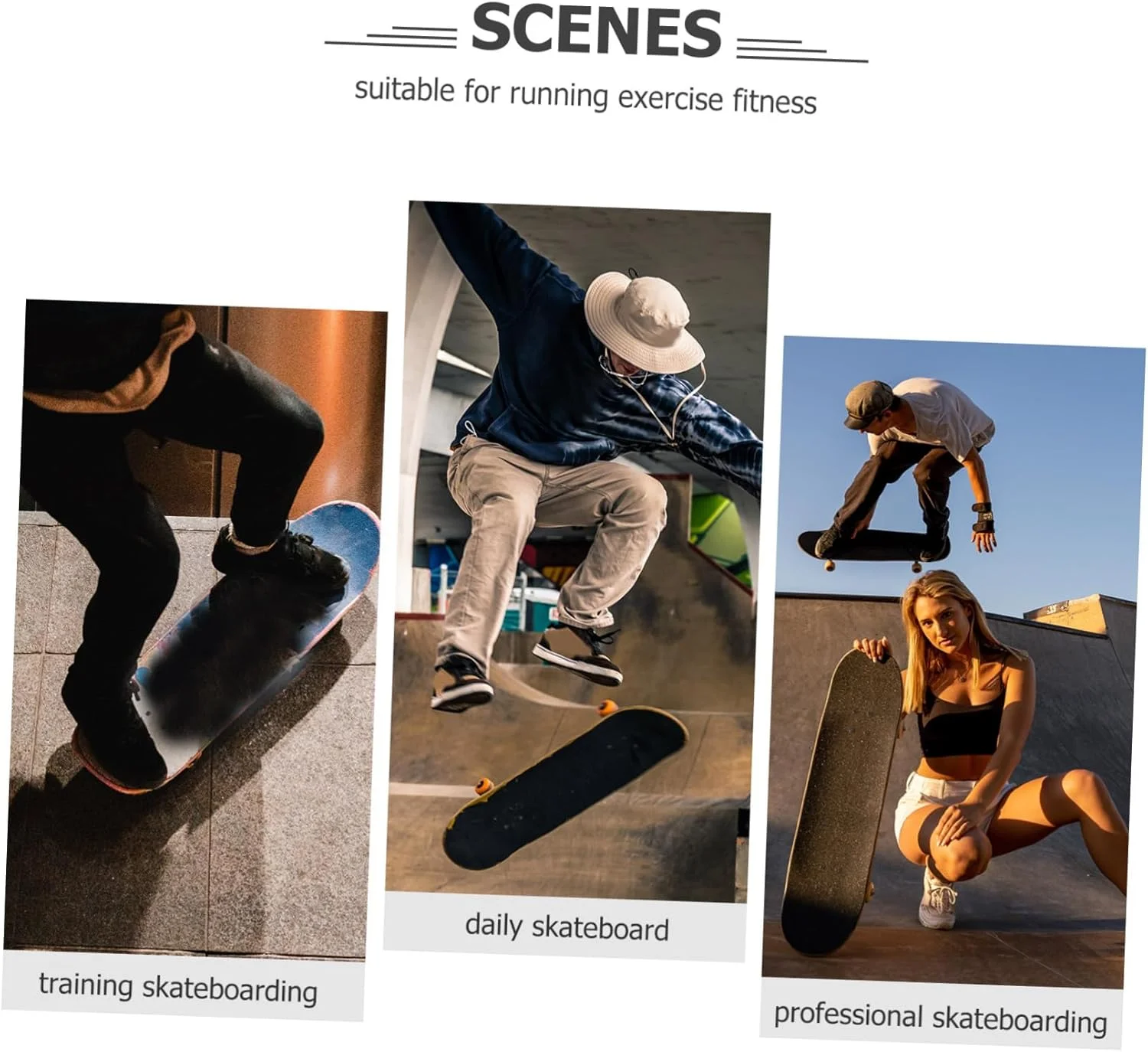 لایه چسب تزئینی اسکیت برد، لوازم جانبی اسکیت برد، نوار چسب ضد لغزش تخته موج سواری