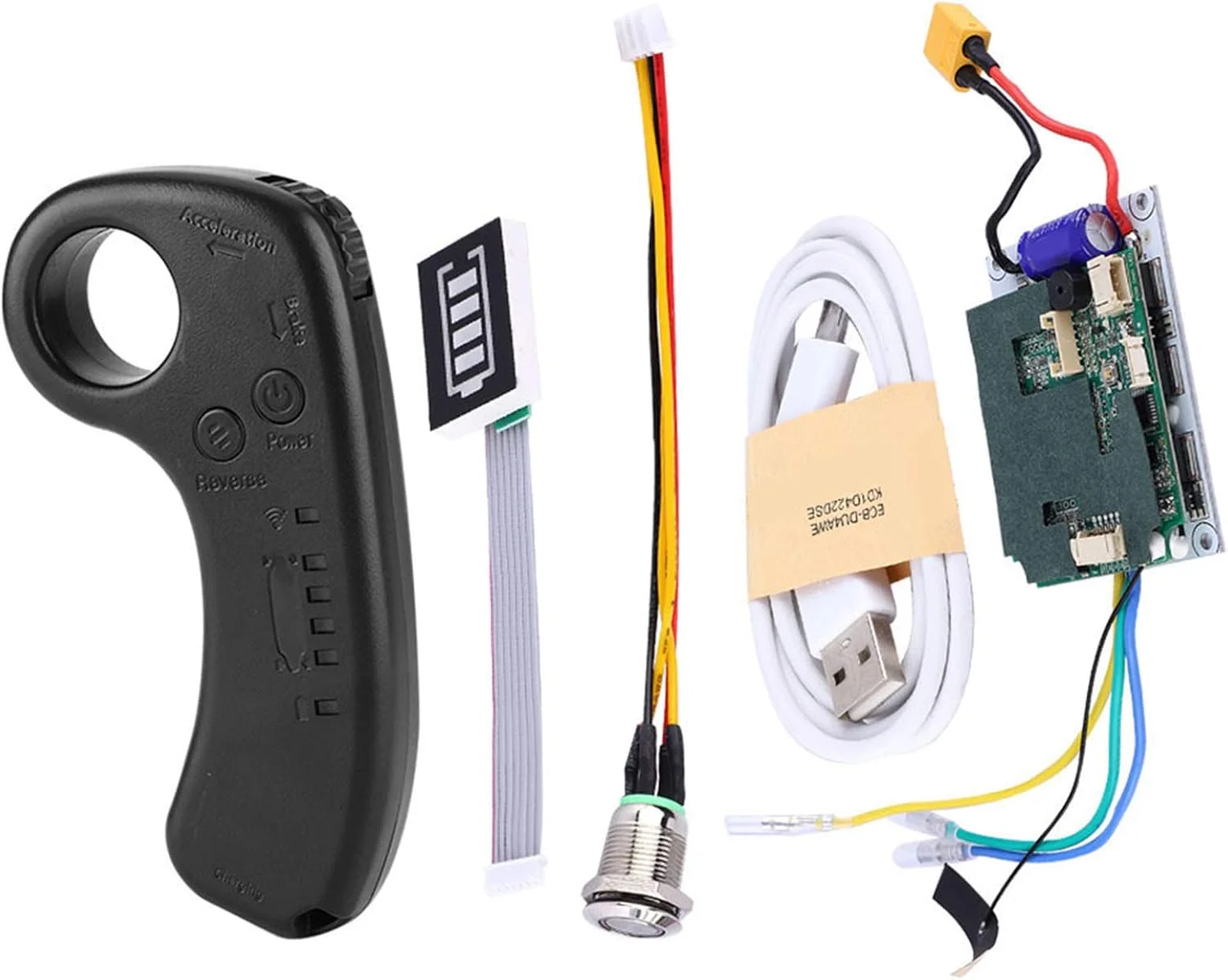 کیت ESC اسکیت برد برقی DIY، کنترل از راه دور اسکیت برد برقی 36 ولت، کنترلر از راه دور بی سیم با نشانگر LED برای تعویض لوازم جانبی اسکیت برد برقی، کنترلر تک موتوره 35 کیلومتر در ساعت کیت ESC اسکیت برد برقی DIY، کنترل از راه دور اسکیت برد برقی 36 ولت، کنترلر از راه دور بی سیم با نشانگر LED برای تعویض لوازم جانبی اسکیت برد برقی، کنترلر تک موتوره 35 کیلومتر در ساعت