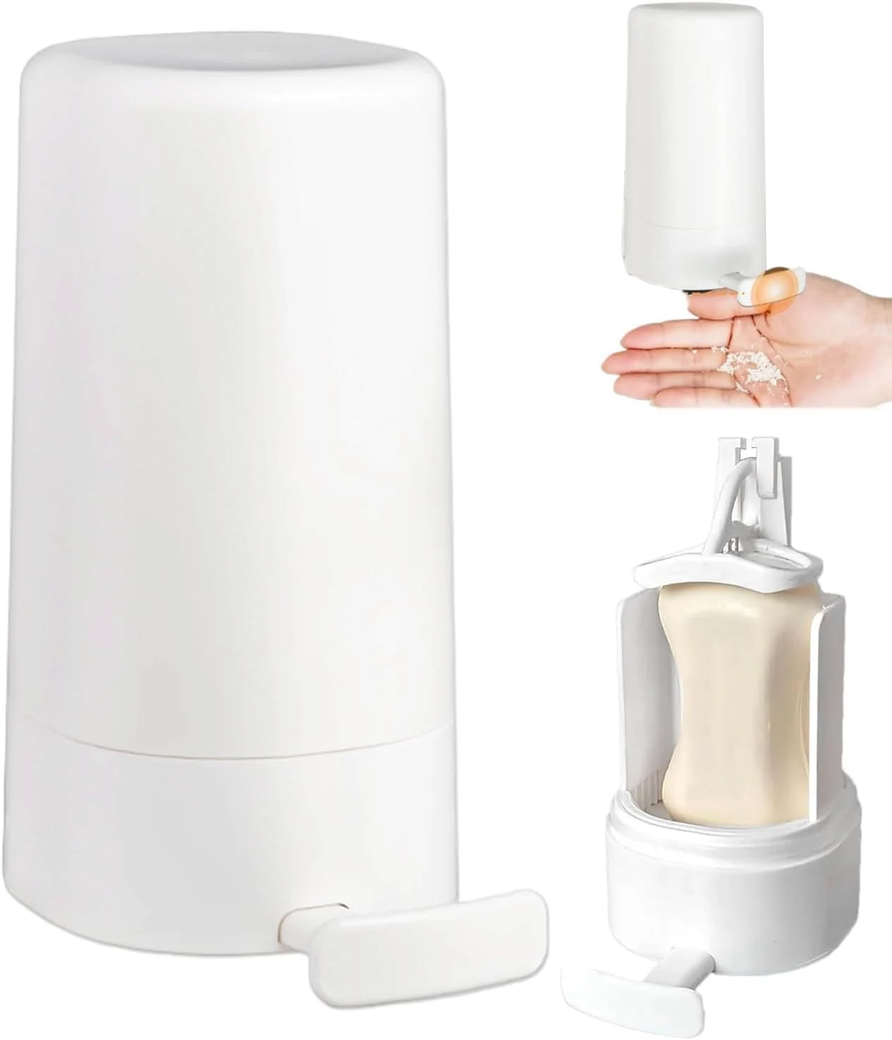 1 عدد آسیاب صابون میله ای، آسیاب صابون دیواری، جا صابونی با دسته، جا صابونی بدون نیاز به سوراخ کاری، نگهدارنده برای آشپزخانه، باشگاه، دفتر، سرویس بهداشتی