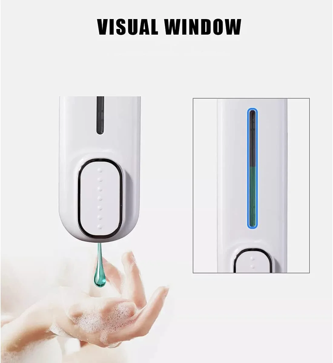 جا مایع دیواری ABS Bath Guru مناسب صابون، شامپو، نرم کننده، مایع دستشویی، ژل و ضدعفونی کننده برای روشویی حمام و سینک آشپزخانه (350 میلی لیتر، سفید) جا مایع دیواری ABS Bath Guru مناسب صابون، شامپو، نرم کننده، مایع دستشویی، ژل و ضدعفونی کننده برای روشویی حمام و سینک آشپزخانه (350 میلی لیتر، سفید)