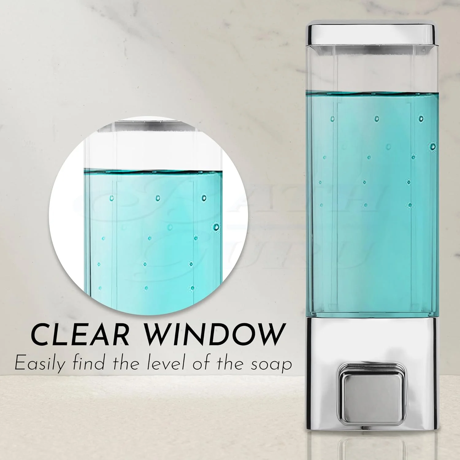 جا مایع دیواری پلاستیکی ABS BATH GURU، مناسب برای صابون، شامپو، نرم کننده، مایع دستشویی، ژل، ضدعفونی کننده، مناسب برای روشویی حمام، سینک آشپزخانه، 350 میلی لیتر، بسته 1 عددی، روکش کروم جا مایع دیواری پلاستیکی ABS BATH GURU، مناسب برای صابون، شامپو، نرم کننده، مایع دستشویی، ژل، ضدعفونی کننده، مناسب برای روشویی حمام، سینک آشپزخانه، 350 میلی لیتر، بسته 1 عددی، روکش کروم