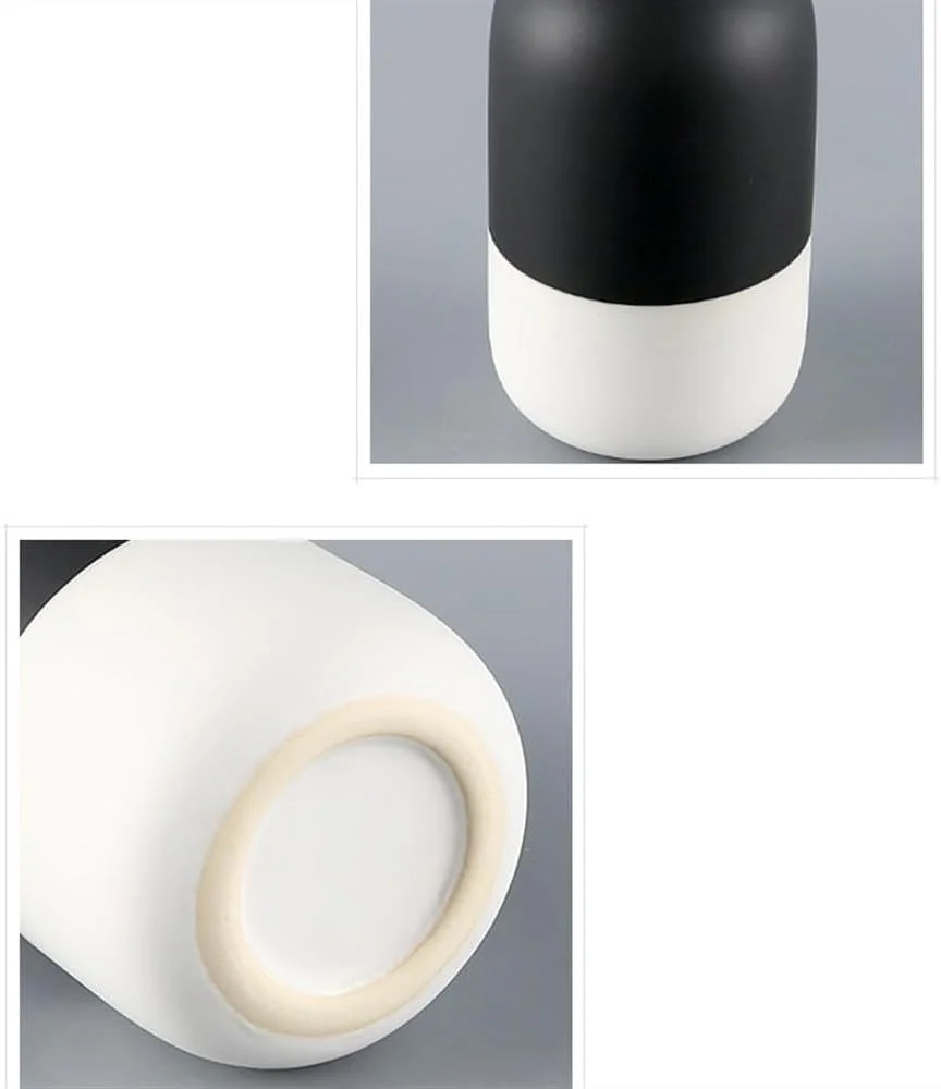 جا مایع دستشویی حمام 450 میلی لیتری با ظرفیت بزرگ، بطری با کیفیت بالا سرامیکی طرح قدیمی، بطری خالی فشاری، جا مایع صابون، جا مایع دستشویی