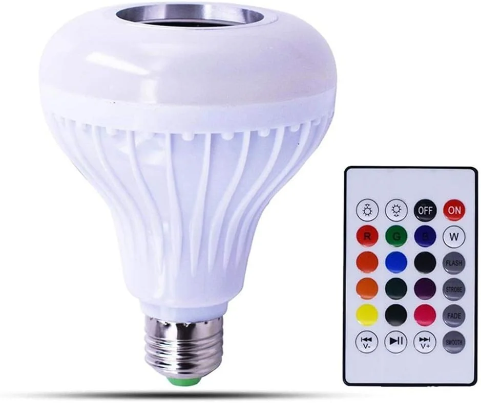 لامپ هوشمند LED با بلندگوی بلوتوثی 4.0 لامپ هوشمند LED با بلندگوی بلوتوثی 4.0