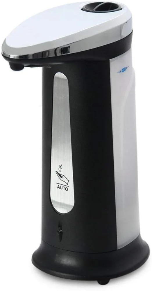 مایع دستشویی اتوماتیک 400 میلی لیتری ABS، مناسب آشپزخانه و حمام، دارای سنسور هوشمند بدون لمس مادون قرمز، قابل شارژ مجدد مایع دستشویی اتوماتیک 400 میلی لیتری ABS، مناسب آشپزخانه و حمام، دارای سنسور هوشمند بدون لمس مادون قرمز، قابل شارژ مجدد
