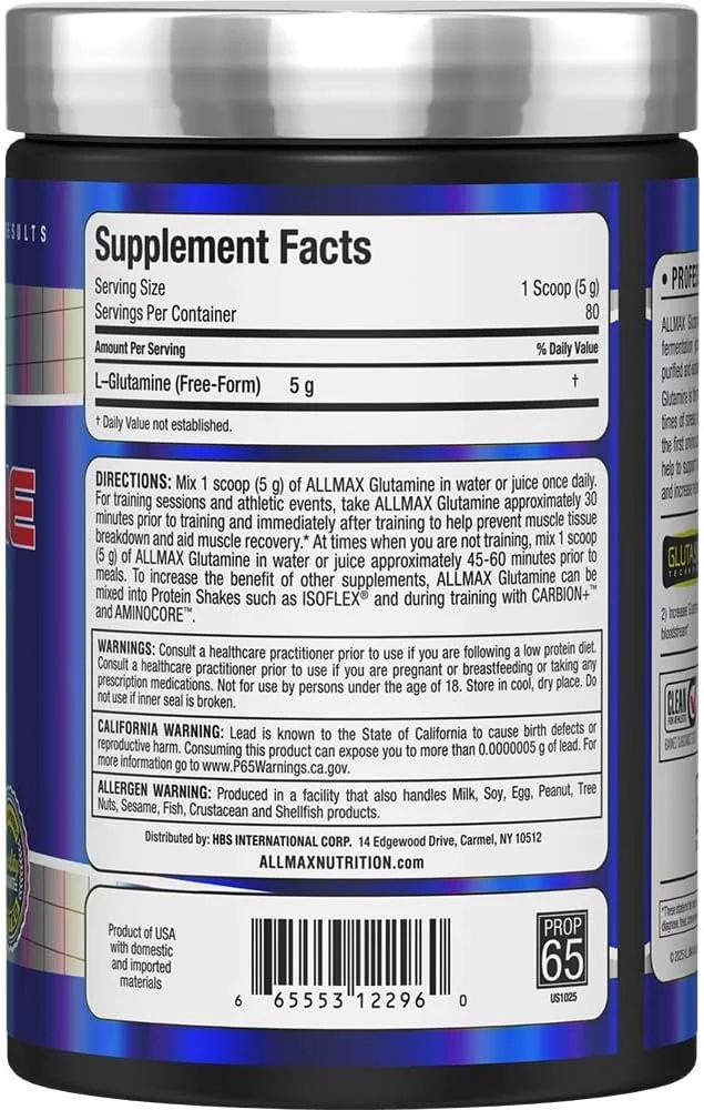 آرژنین 400 گرمی AllMax Nutrition آرژنین 400 گرمی AllMax Nutrition
