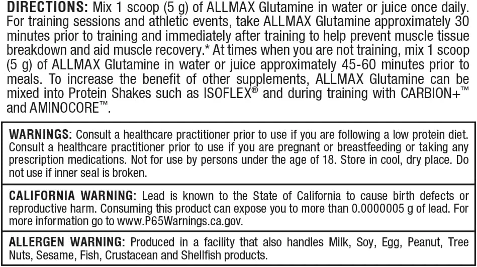 آرژنین 400 گرمی AllMax Nutrition آرژنین 400 گرمی AllMax Nutrition