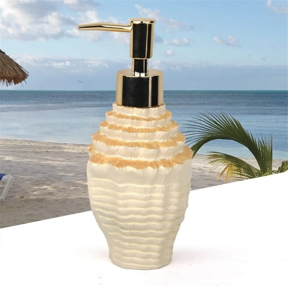 جا مایع صابون با پمپ رزینی، جا مایع صابون برای حمام، ست شستشوی خلاقانه حمام 5 تکه، لوازم لیوان دهانشویه، لوسیون برای آشپزخانه و دستشویی