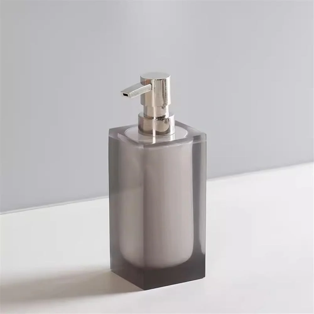 جا مایع دستشویی رزینی با پمپ، بطری مایع دستشویی برای حمام، آشپزخانه، مایع ظرفشویی، شامپو و لوسیون مناسب برای حمام و آشپزخانه