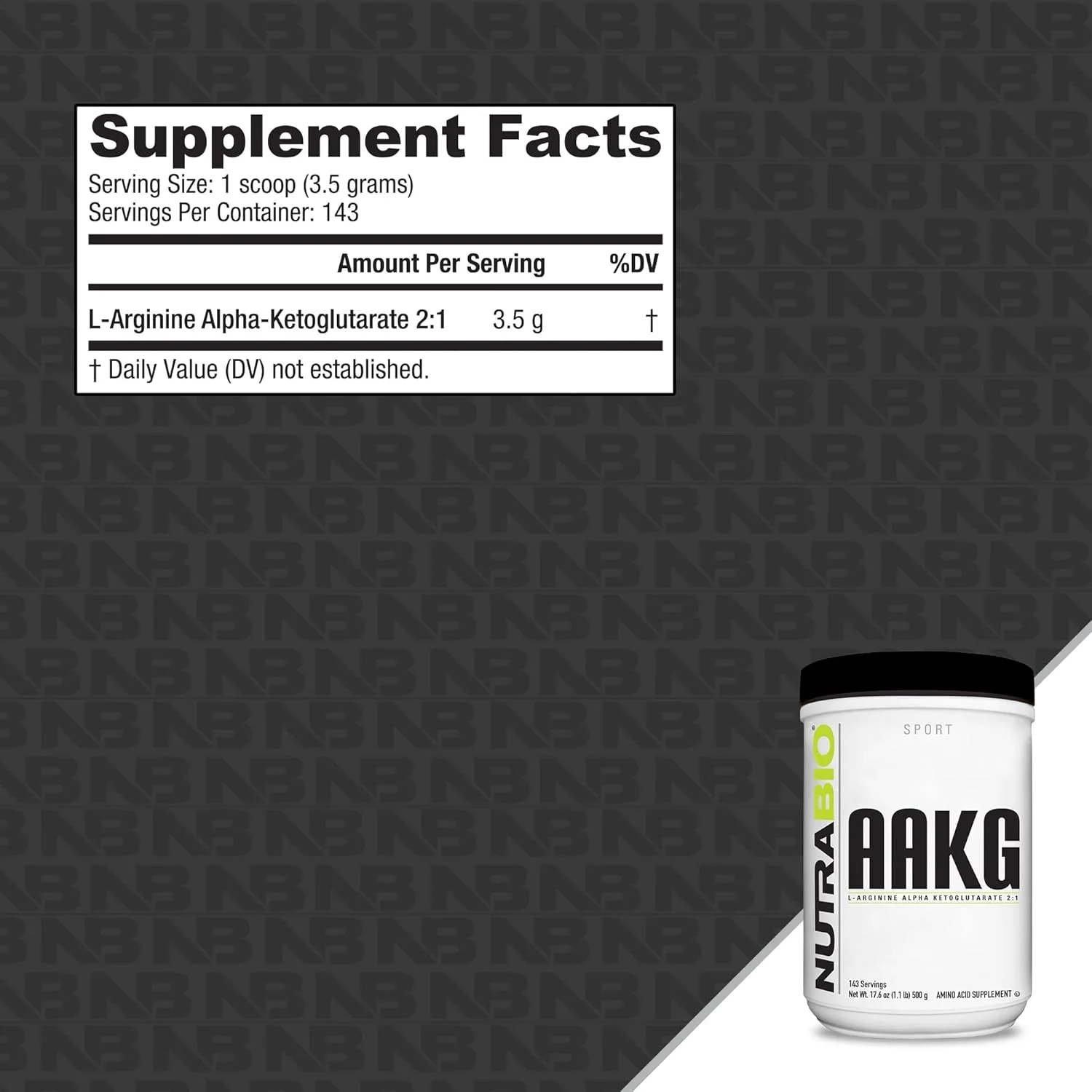 ناترابیو 100% خالص AAKG (ال-آرژنین آلفا کتوگلوتارات) - 500 گرم - تقویت کننده اکسید نیتریک ناترابیو 100% خالص AAKG (ال-آرژنین آلفا کتوگلوتارات) - 500 گرم - تقویت کننده اکسید نیتریک