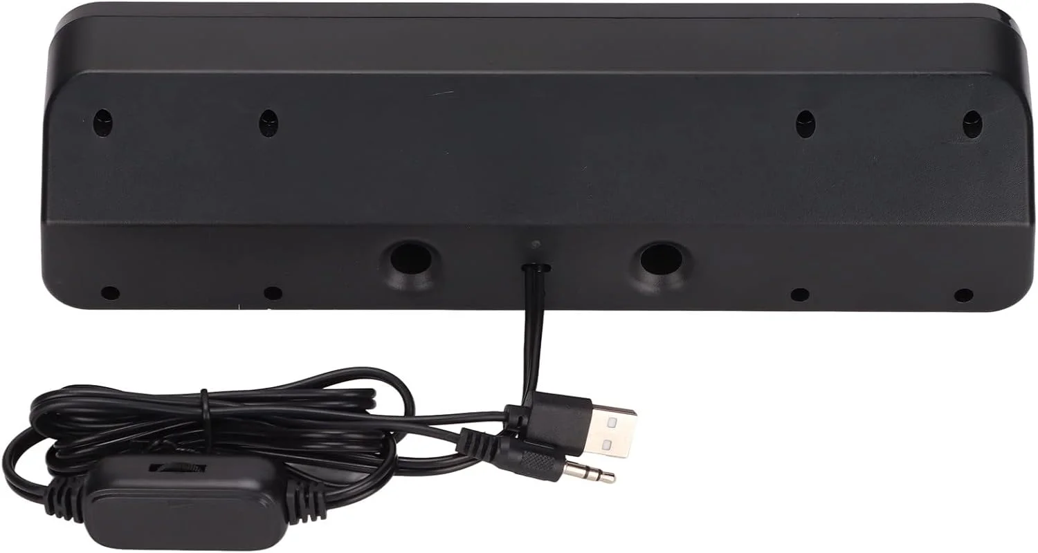 اسپیکر کامپیوتر Vbestlife، اسپیکرهای سیمی USB با صدای HiFi، اسپیکرهای ساندبار برای کامپیوتر رومیزی اسپیکر کامپیوتر Vbestlife، اسپیکرهای سیمی USB با صدای HiFi، اسپیکرهای ساندبار برای کامپیوتر رومیزی