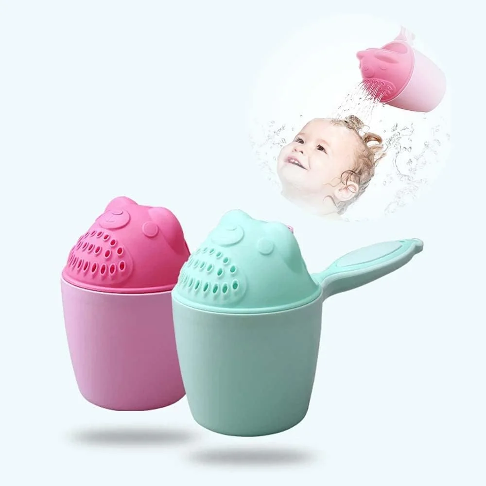 فنجان آبکشی حمام کودک ELECDON، آبریز شامپو، قاشق دوش، لوازم جانبی حمام برای وان کودک، فنجان های شستشو، آبریز شامپو با دسته های شیب دار، 2 عدد فنجان آبکشی حمام کودک ELECDON، آبریز شامپو، قاشق دوش، لوازم جانبی حمام برای وان کودک، فنجان های شستشو، آبریز شامپو با دسته های شیب دار، 2 عدد