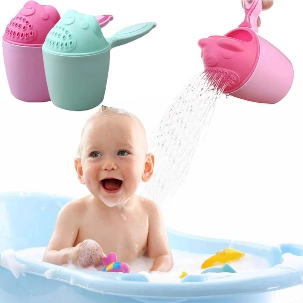 فنجان آبکشی حمام کودک ELECDON، آبریز شامپو، قاشق دوش، لوازم جانبی حمام برای وان کودک، فنجان های شستشو، آبریز شامپو با دسته های شیب دار، 2 عدد فنجان آبکشی حمام کودک ELECDON، آبریز شامپو، قاشق دوش، لوازم جانبی حمام برای وان کودک، فنجان های شستشو، آبریز شامپو با دسته های شیب دار، 2 عدد