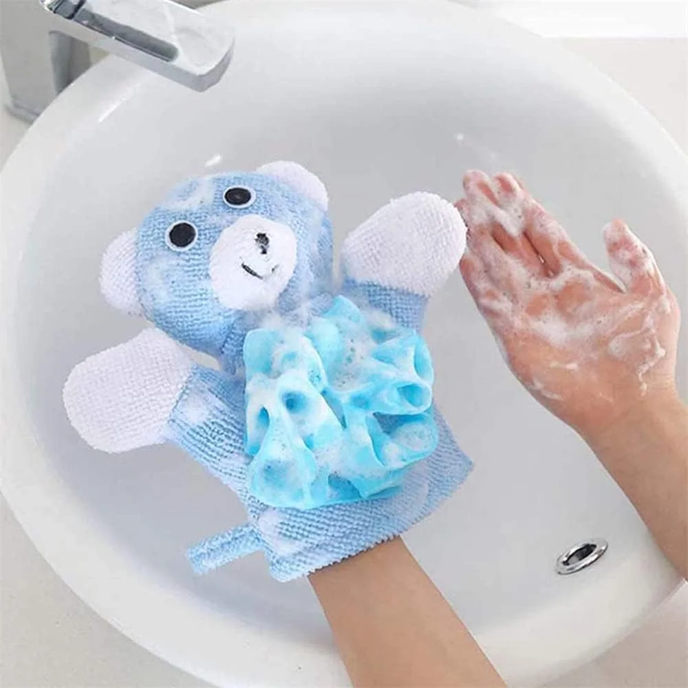 الکدان 4 عدد دستکش حمام کارتونی تری کلوت، دستکش عروسکی دستی اسفنجی حمام کودک، دستمال شستشو، دستکش حمام، توپ های لیف حمام، حوله با طرح حیوانات (خرگوش، قورباغه، اردک، خرس) الکدان 4 عدد دستکش حمام کارتونی تری کلوت، دستکش عروسکی دستی اسفنجی حمام کودک، دستمال شستشو، دستکش حمام، توپ های لیف حمام، حوله با طرح حیوانات (خرگوش، قورباغه، اردک، خرس)