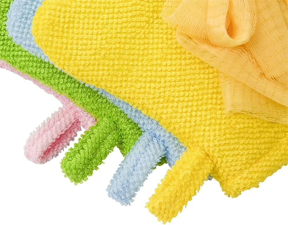 الکدان 4 عدد دستکش حمام کارتونی تری کلوت، دستکش عروسکی دستی اسفنجی حمام کودک، دستمال شستشو، دستکش حمام، توپ های لیف حمام، حوله با طرح حیوانات (خرگوش، قورباغه، اردک، خرس) الکدان 4 عدد دستکش حمام کارتونی تری کلوت، دستکش عروسکی دستی اسفنجی حمام کودک، دستمال شستشو، دستکش حمام، توپ های لیف حمام، حوله با طرح حیوانات (خرگوش، قورباغه، اردک، خرس)