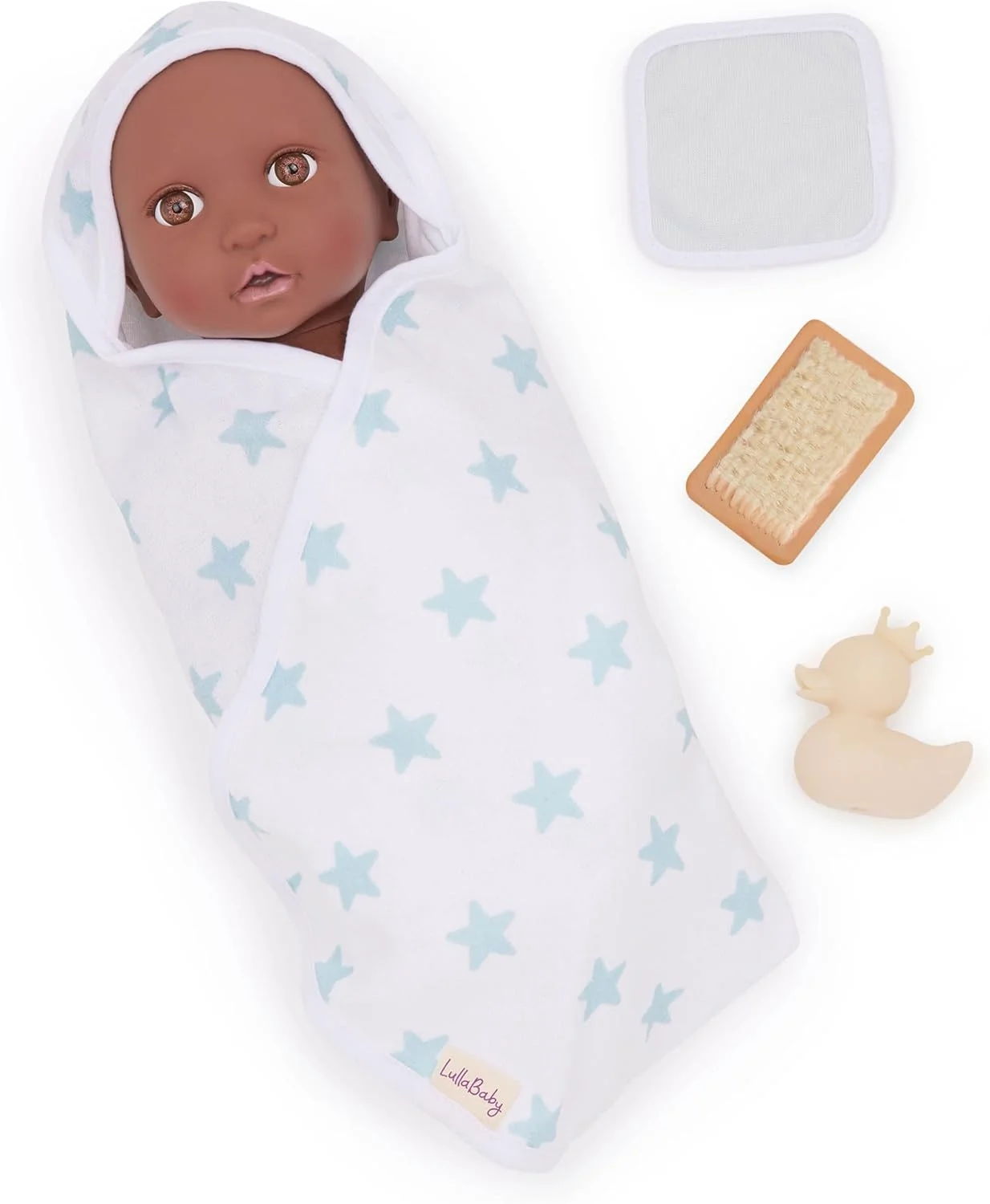 LullaBaby - ست مد 13 تکه - لباس عروسک نوزاد - لباس خواب، جامپر و لوازم جانبی حمام - بازی تخیلی - اسباب بازی برای کودکان 2 سال به بالا - ست لباس عروسک نوزاد LullaBaby - ست مد 13 تکه - لباس عروسک نوزاد - لباس خواب، جامپر و لوازم جانبی حمام - بازی تخیلی - اسباب بازی برای کودکان 2 سال به بالا - ست لباس عروسک نوزاد