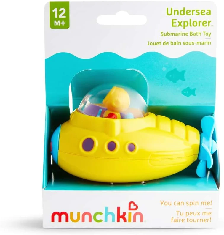 اسباب بازی حمام Munchkin Undersea Explorer، سرگرمی حمام، اسباب بازی رنگارنگ برای سرگرم کردن کودکان، نوزاد/کودک/نوپا/بچه ها، 4 ماه به بالا. اسباب بازی حمام Munchkin Undersea Explorer، سرگرمی حمام، اسباب بازی رنگارنگ برای سرگرم کردن کودکان، نوزاد/کودک/نوپا/بچه ها، 4 ماه به بالا.