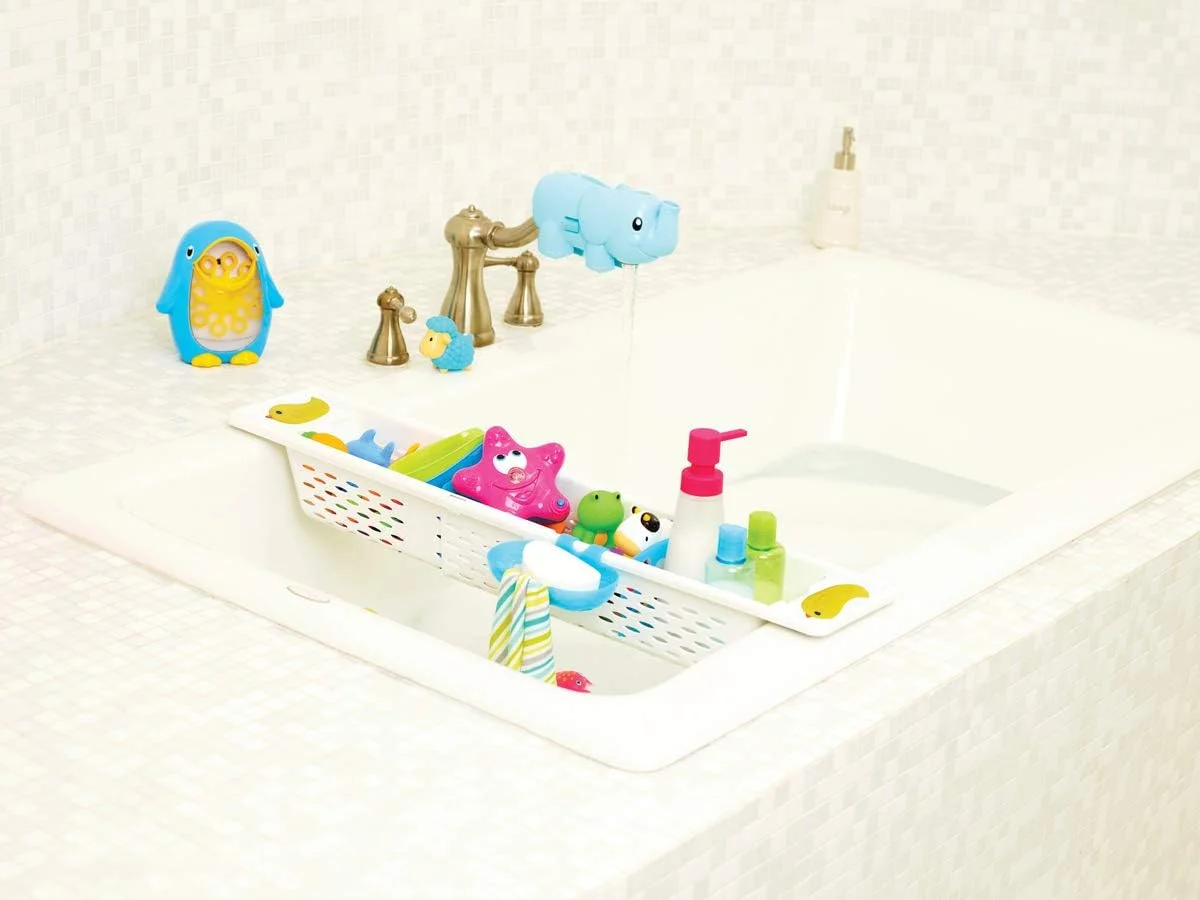 قفسه اردکی وسایل حمام مانچکین، مناسب برای نگهداری وسایل در زمان حمام، قابل استفاده برای نگهداری اسباب بازی ها یا لوازم جانبی حمام، قابل قرارگیری روی وان، مناسب برای نوزاد/کودک نوپا/کودکان قفسه اردکی وسایل حمام مانچکین، مناسب برای نگهداری وسایل در زمان حمام، قابل استفاده برای نگهداری اسباب بازی ها یا لوازم جانبی حمام، قابل قرارگیری روی وان، مناسب برای نوزاد/کودک نوپا/کودکان