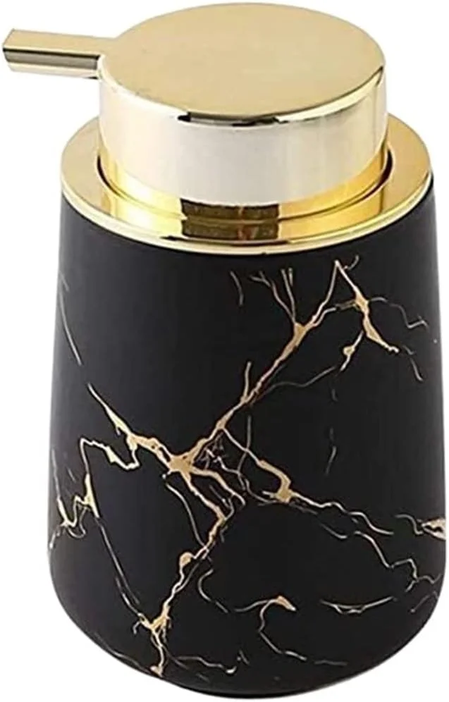 جا مایع صابون سرامیکی، جا مایع لوسیون، جا مایع مدرن قابل شارژ مجدد، جا مایع دستشویی، آشپزخانه، جا مایع صابون حمام