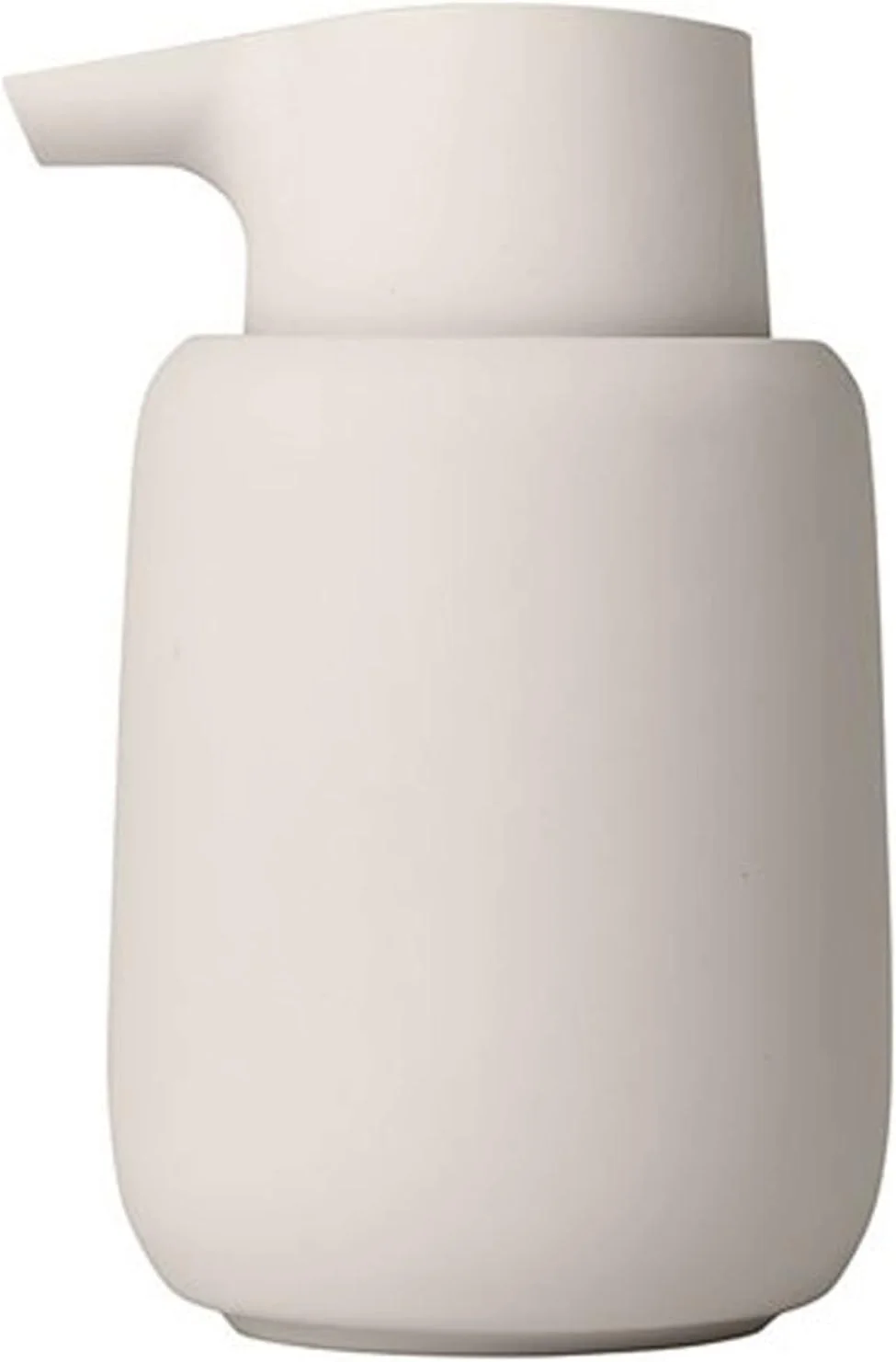 جامایع دستشویی بلوموس، سرامیک، پلاستیک، سیلیکون، مون بیم، ارتفاع 14 سانتی متر، عمق 9.5 سانتی متر، قطر 8.5 سانتی متر، حجم 0.25 لیتر