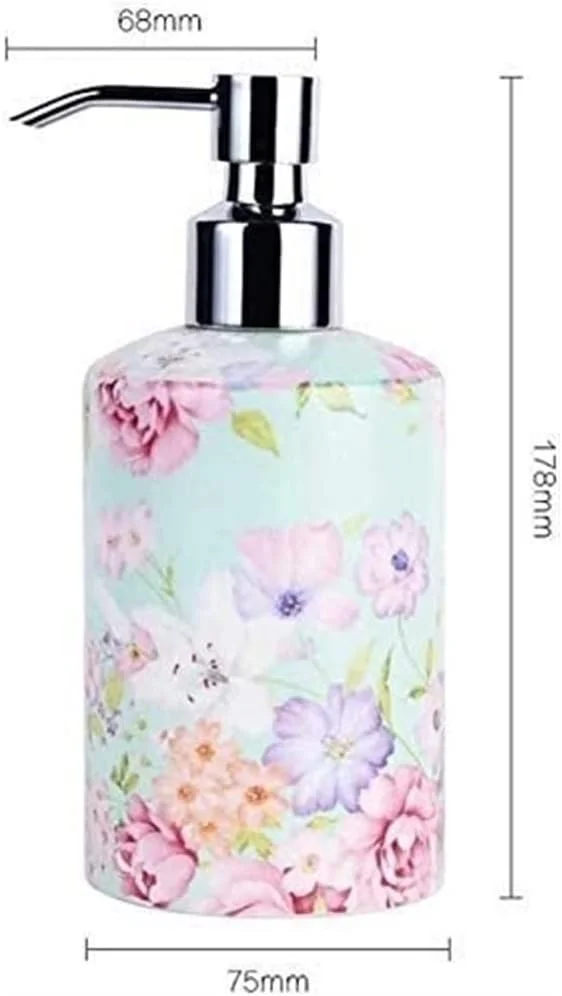 جا مایع صابون، جا لوسیون صابون، بطری جا مایع صابون 360 میلی لیتری، جا لوسیون سرامیکی برای سرویس بهداشتی، جا صابون آشپزخانه و حمام